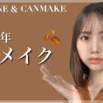 【秋メイク】CANMAKEとCEZANNEのみでテラコッタメイクしてみたよ