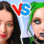 メイクvsナチュラルビューティー！クレイジーなメイクのビフォーアフター