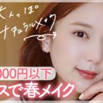 【ALL2000円以下】ナチュラルに盛れる！ドラコスで春のふんわりオレンジメイク！【初心者さんにおすすめ】