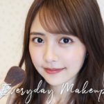 【毎日メイク】ツヤ肌重視、夏のテラコッタ風メイクを紹介します🍊