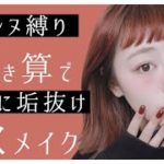 【セザンヌ縛り】垢抜け！テラコッタカラー秋メイク【引き算メイク】