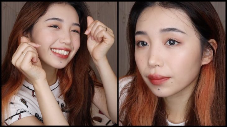 【NTMV】ナチュラルに盛れる？アジア系黒眉メイク🖤