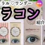 【カラコン紹介】ワンデー/Viewm1day/mimuco/ナチュラル/大人カラコン/装着レポ