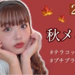 【秋メイク】テラコッタ風メイク🍁