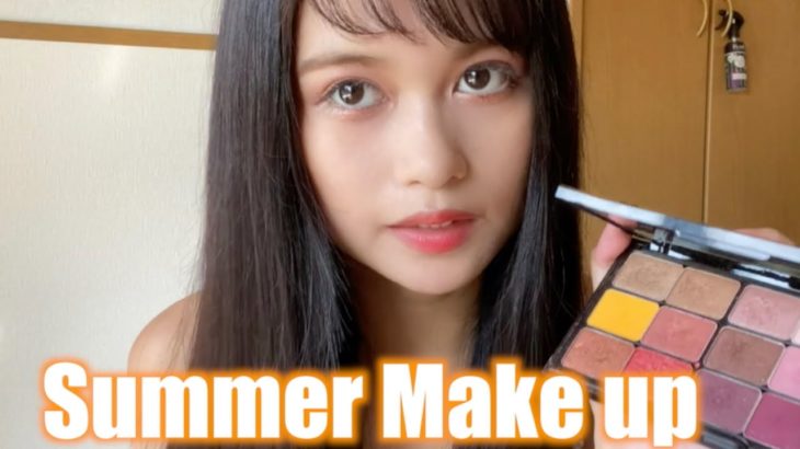 【夏メイク】ナチュラルで色っぽいメイクできたんだけど見て！