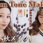 【プチプラ】イエベによるイエベ秋メイク🍂テラコッタカラーやオレンジ、レンガ色ブラウンを使ってトレンド顔に❤︎【warm tone makeup】