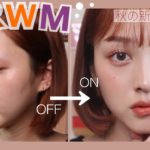 【GRWM】新作プチプラコスメで秋先取りメイク！【テラコッタ】