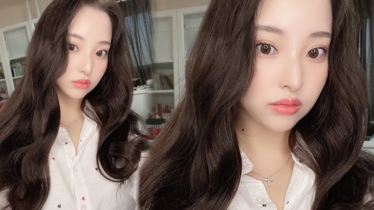 今韓国でクアンクがアツい‼️秋のデイリーナチュラルメイクです‼️일본인 꾸안꾸 메이크업