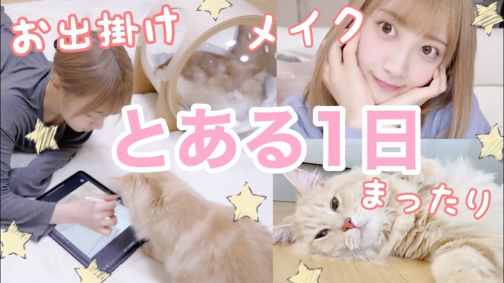 【とある1日の朝〜夜】ナチュラルメイクでお出かけする日♡