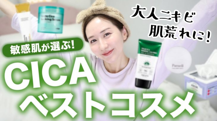 【2021年ベストコスメ】敏感肌が使ってよかったベストCICAコスメ【韓国スキンケア】