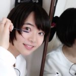 ナチュラルコスメ、カラーマスカラで春メイク。