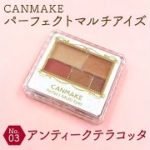 CANMAKE パーフェクトマルチアイズ No.03 アンティークテラコッタ