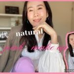 【40代ナチュラル　春のピンクメイク】