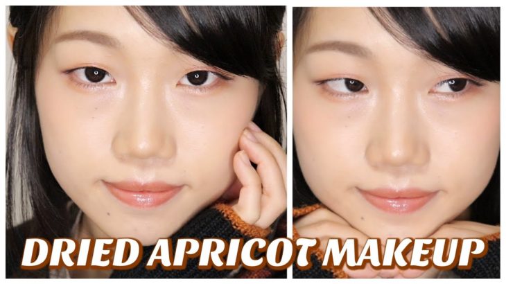 【一重】最近気に入っているドライアプリコットメイク｜Dried Apricot Makeup【monolid】