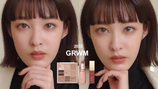 【GRWM】ボブにイメチェン！春のナチュラルメイク🦭🤍＆最近のコスメ購入品紹介します！