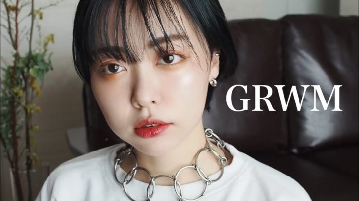 【GRWM】誕プレで頂いたコスメでメイク第一弾🥺ナチュラルカラーメイク【感謝】