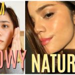 保湿力抜群！ツヤ肌ナチュラルメイク♡ Natural Glowy Dewy Makeup Tutorial