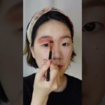 #shorts テラコッタ×オレンジメイク