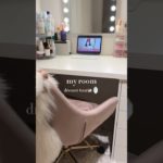 tiktokで好評だったドレッサー紹介🦢🪞ベスコス教えてください🫧✨#ドレッサー#コスメ収納 #コスメ紹介 #生活音 #asmrsounds #ドレッサー収納