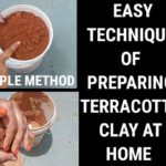 EASY way to Prepare Terracotta Clay at Home.How to make terracotta Clay at Home?