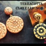 How to make Terracotta Clay Earrings | Handcrafted Simple Design |Classy Ramya