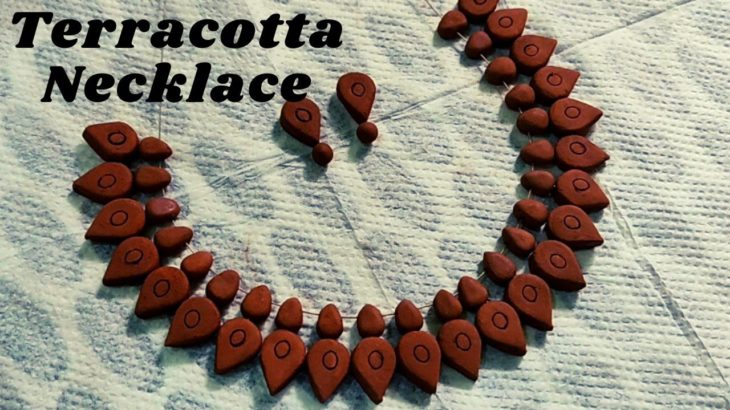 Terracotta Jewellery – Simple Traditional Style Light Weight | How to make