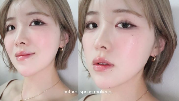 【makeup】Natural spring makeup🌸✨　春のナチュラルメイク🌸