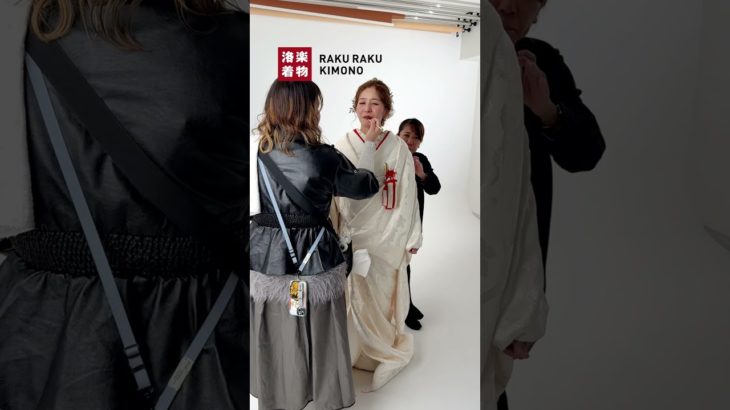 着物ヘアスタイル レディース ナチュラル彫り和風メイク#洛楽着物RAKURAKUKIMONO#京都着物レンタル#京都和服體驗#京都和服体验#kyotokimonorental#白無垢#花嫁#花嫁美容