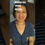 natural makeup untuk orangtua #makeup #makeupnatural #beauty #makeuporangtua