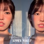 【夏メイク】ナチュラルだけど盛れちゃう日焼けチークメイク🌺&汗に強いベースメイク🌞🤎