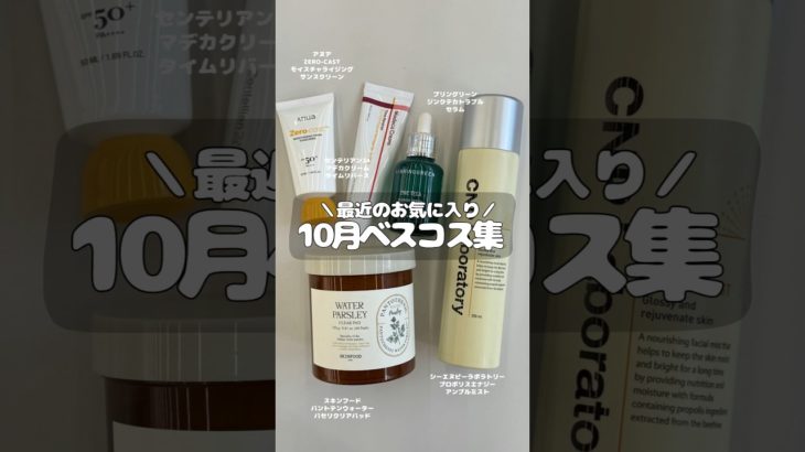 ＼最近のお気に入り💄／１０月ベスコス集🌸