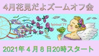 《4月花見だよズームオフ会》4月8日（木）20時開催（無料）