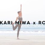 【驚愕のポージング】ヨガ世界チャンピオン 三和由香利とROXYがコラボレーション