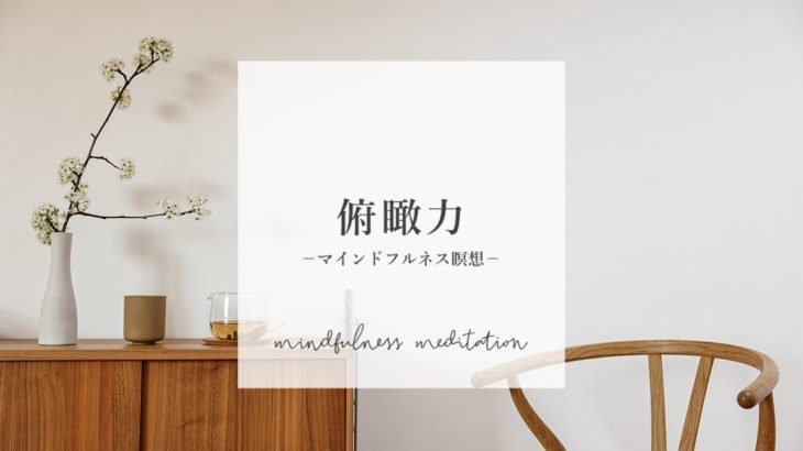 【夜の瞑想】冷静な視点の育て方　｜　寝る前マインドフルネス　｜　寝ながら誘導瞑想