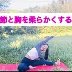 【股関節と胸椎を柔らかくするヨガ】柔軟性アップ、リフレッシュ、姿勢改善に！