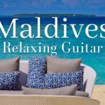 【モルディブ気分 4k映像】癒しの波音とギターBGM（睡眠・読書・勉強・作業用）｜ハワイ・沖縄気分｜Maldives relaxing music 4k video, Soothing Guitar
