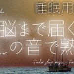 🌙脳まで届く癒しの睡眠用BGM｜心身の緊張を解き朝まで熟睡｜リラックスできるヒーリングミュージック🌙