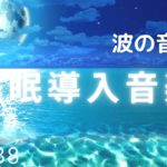 【睡眠用BGM】自律神経を整えてリラックス…　癒しのヒーリングミュージックと波の音　心と体を緩ませて疲労回復、ストレス対策に#738｜デルタ波による睡眠導入効果｜SilentSpaceTV