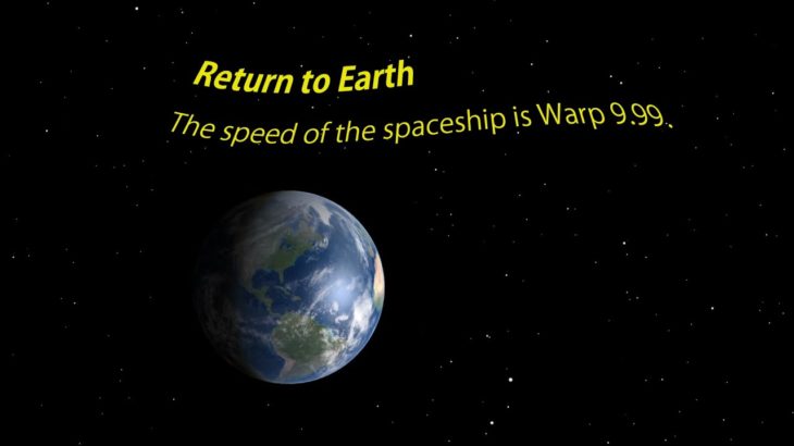 Return to Earth | Space | Spaceship | Warp | Relax Calming Healing Working Studying 瞑想 癒し リラックス