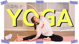 仲良しのオンニとヨガ part.1 スマホやリモートワークで凝り固まった肩を整えるメニュー