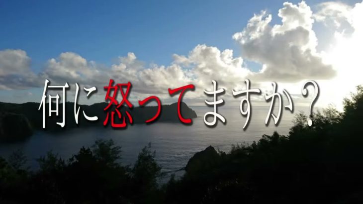 『何に怒ってますか？』