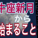 【牡牛座新月】から始まること♉️🌑スピリチュアルカードリーディング✨他とは違うリーディング✨人生が変わるリーディング✨占い✨オラクルカードリーディング✨３択✨