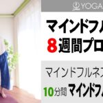 短時間で心をリセットする『10分間 マインドフルネスヨガ』マインドフルネス8週間プログラム練習素材