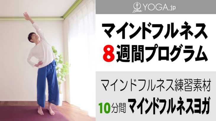短時間で心をリセットする『10分間 マインドフルネスヨガ』マインドフルネス8週間プログラム練習素材