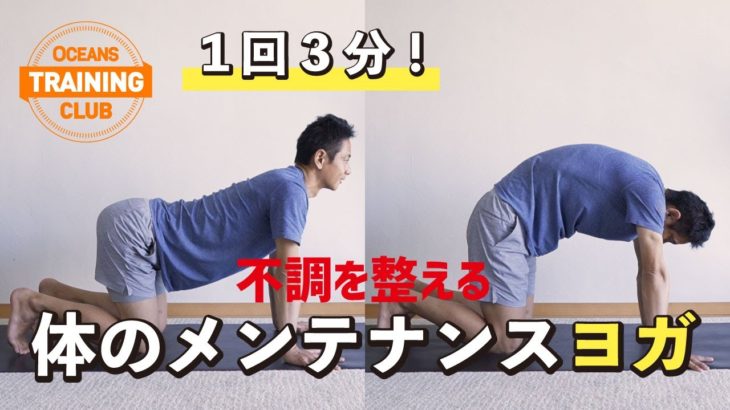 「3分ヨガ」で肩こりや腰痛、疲れやすさを改善。まずは1週間トライ！