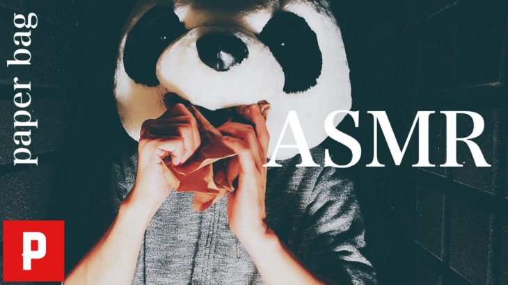 ASMR紙袋  癒しの睡眠サウンド ASMR Paper bag sounds No talkking 🐼
