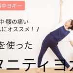 初期〜臨月までOK!【マタニティヨガ⑨】イスを使って肩·背中·腰の痛みをほぐす！