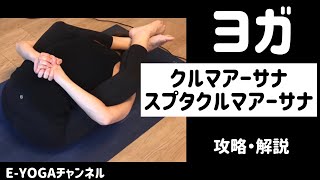 アシュタンガヨガアーサナ解説/クルマーサナ/スプタクルマーサナ