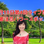 要注意なパワースポット／第4回ライブ配信／2021年7月18日／グッドモーニングハワイ／ハワイのエリー／スピリチュアルカウンセラー
