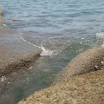 【波音癒し動画】沙美海水浴場　（睡眠導入用BGM）４K